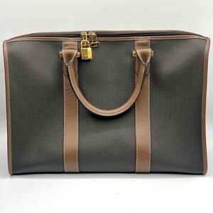 Dunhill Black and Brown Travel Bag